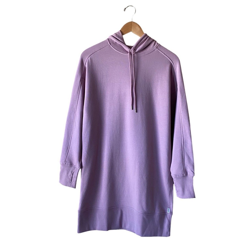 Eddie Bauer Long Sleeved Sweatshirt Dress With Hood | Women’s Size XS